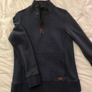 LL Bean Quarter Zip Womens Size M